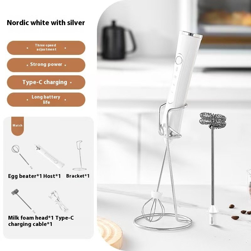 Coffee Latte Electric Handheld Convenient Small Blender /Egg Beater - Image 3