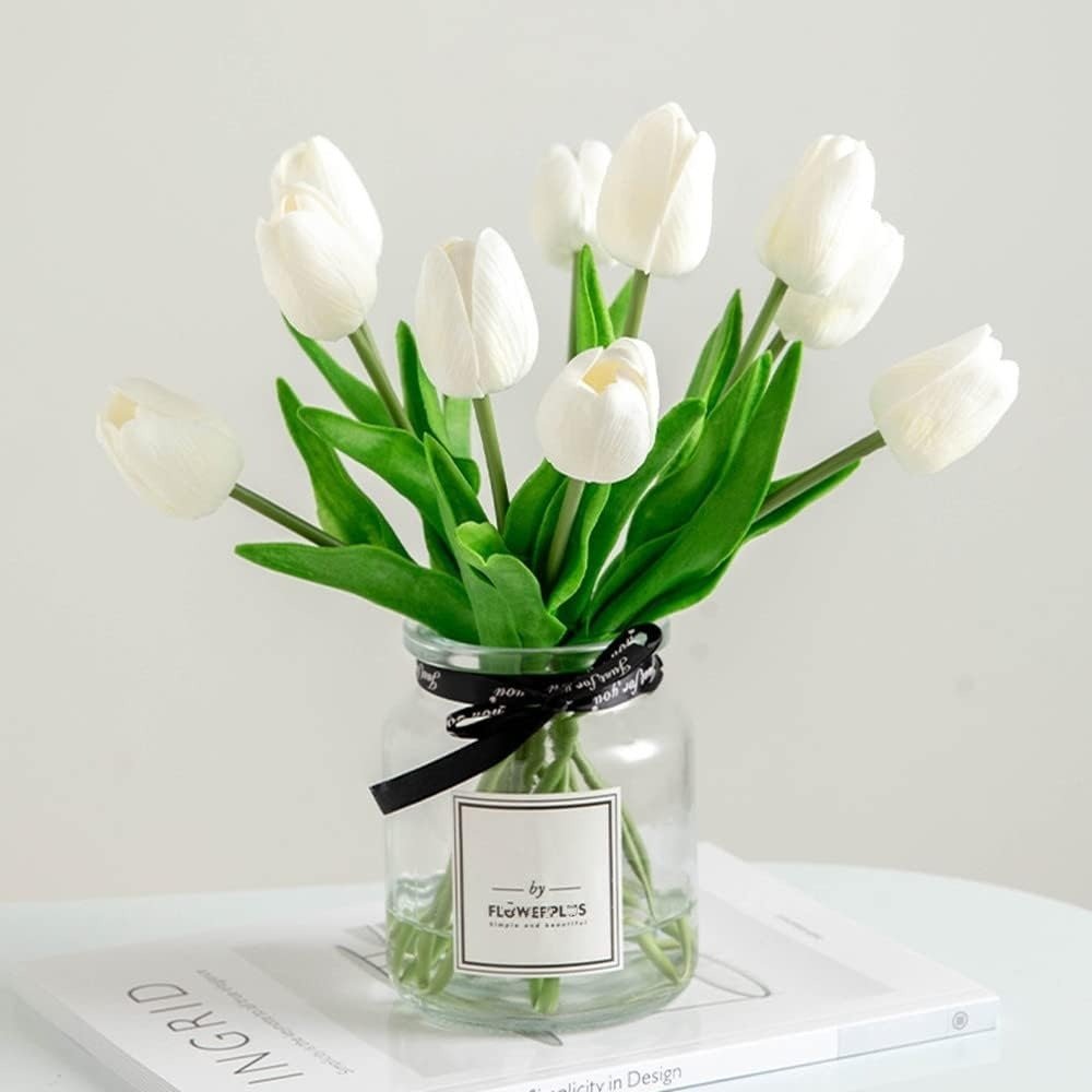 Artificial Tulip Flower Bulk Home Kitchen Decoration - Image 4