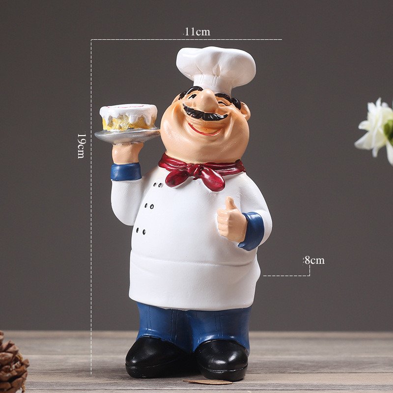 Chef Statue Home Kitchen Ornament/Table Decore - Image 6