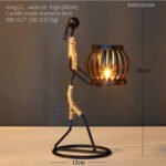 Creative Candle Holder Iron Home Decoration