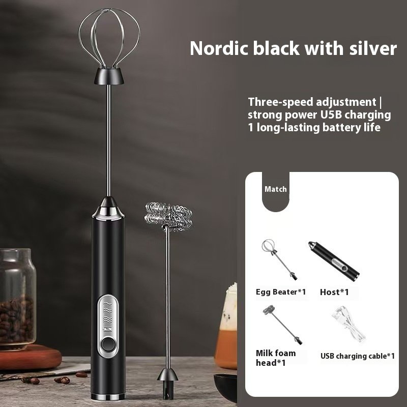 Coffee Latte Electric Handheld Convenient Small Blender /Egg Beater - Image 9
