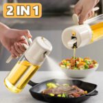 2 In 1 Oil Sprayer Bottle BBQ/Cooking Oil Dispenser