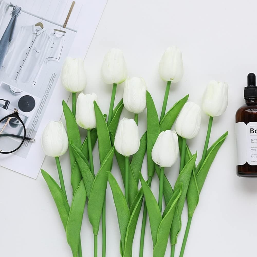 Artificial Tulip Flower Bulk Home Kitchen Decoration - Image 2