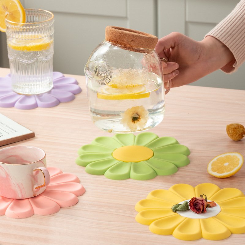 New Daisy Flower Placemat Kitchen Tools Home Decore