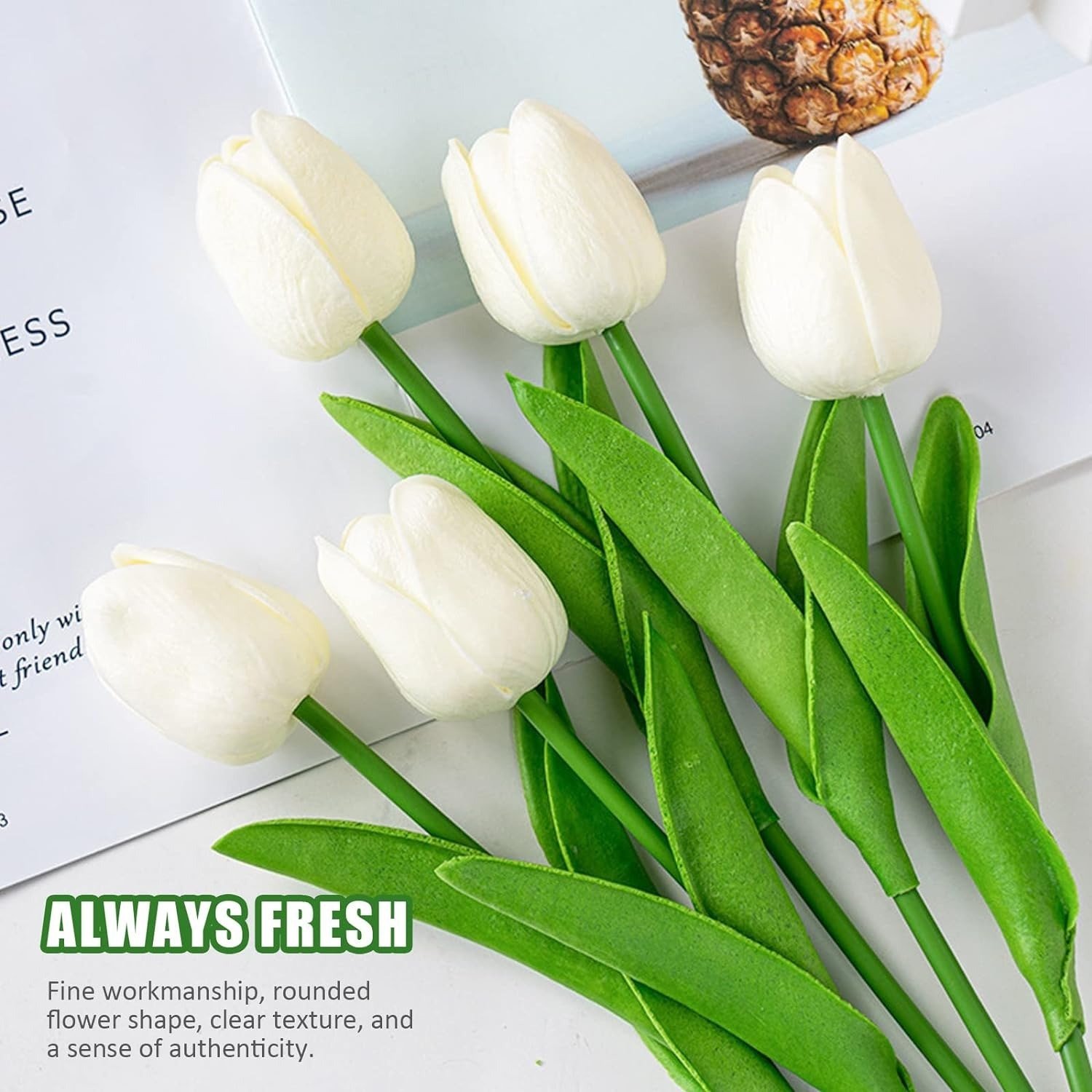 Artificial Tulip Flower Bulk Home Kitchen Decoration - Image 6