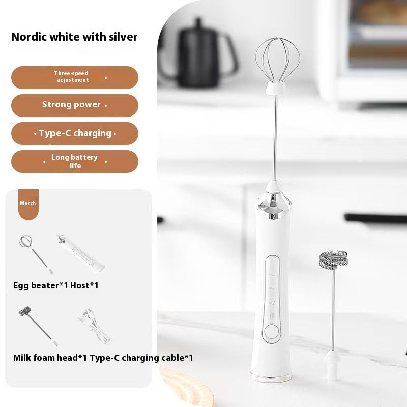 Coffee Latte Electric Handheld Convenient Small Blender /Egg Beater - Image 6